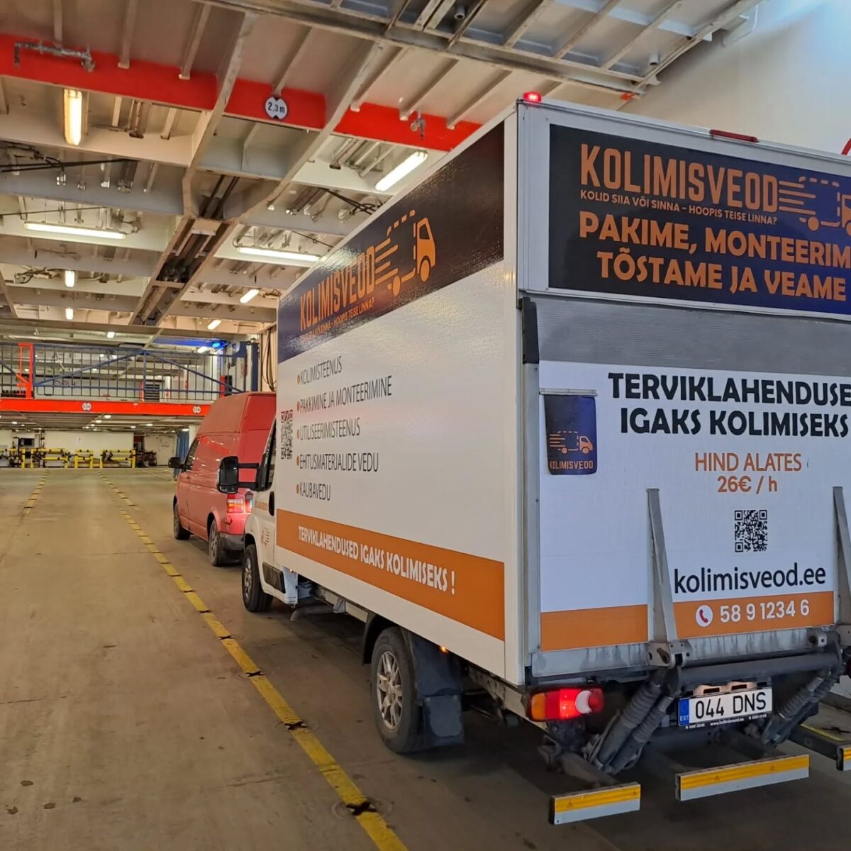 Kolimisveod kolimisauto parvlaeva tekil – professionaalne kolimisteenus Eesti ja Rootsi vahel