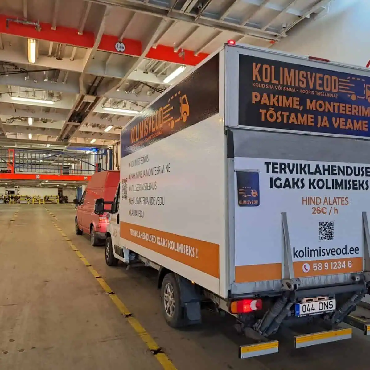 Kolimisveod kolimisauto parvlaeva tekil – professionaalne kolimisteenus Eesti ja Rootsi vahel